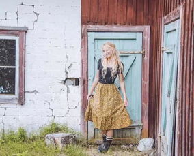 李子柒的森林衣帽间：自然与时尚的完美融合