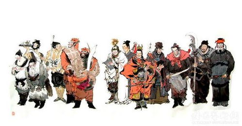 《水浒传》中的多才多艺人物：从林冲到鲁智深，他们不只是武夫