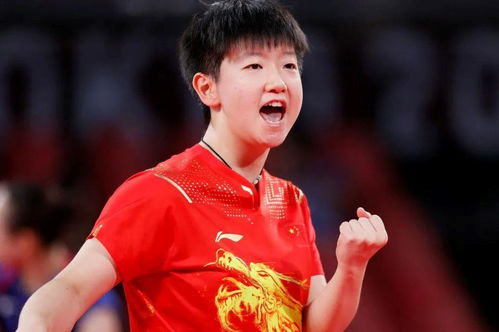 孙颖莎赛后采访：与吉祥物的温馨瞬间