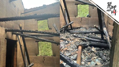 湖南蓝山民房疑被纵火烧毁：两副棺材被盗，真相令人震惊