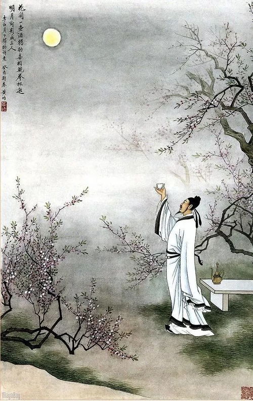 李白与酒乐吃喝的邂逅——金酱酒香满诗怀