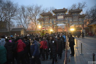 雍和宫抢头香大场面：一场心灵的朝圣之旅