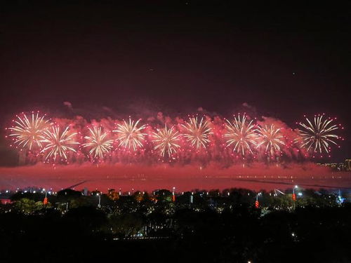烟花璀璨映豫章：亲历南昌迎春烟花晚会的震撼与感动