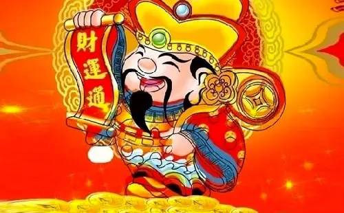 大年初五迎财神，人从众的盛况