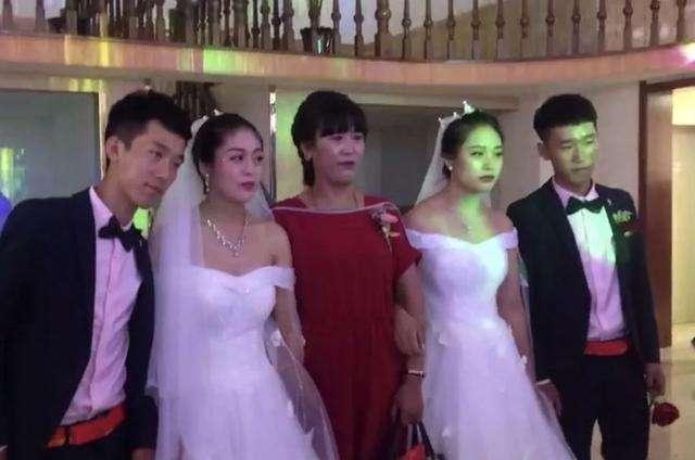 湖南双胞胎姐妹与双胞胎兄弟订婚：18岁少女的特殊婚礼