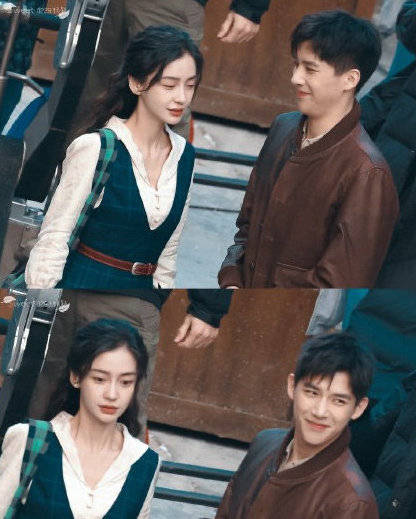 Angelababy与王安宇新剧《楼梯抱》名场面大解析