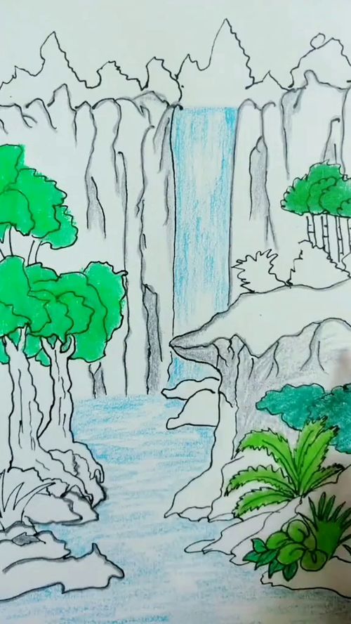 AI让飞流直下三千尺具象化了：我的创作之旅