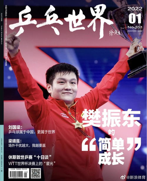 樊振东中式领封面：从乒乓王者到时尚偶像