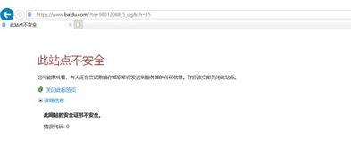 网站打开提示不安全？别慌，我来教你如何应对