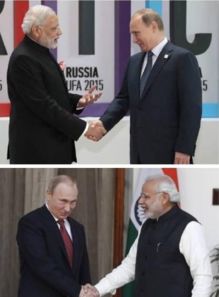 莫迪与马克龙握手风波：一场外交礼仪的尴尬瞬间