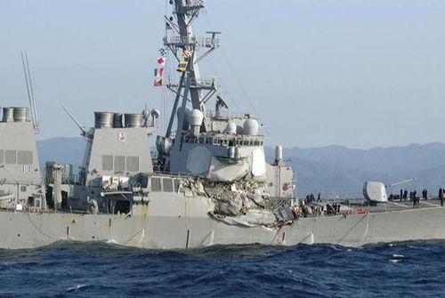 美军航母为何会撞上一艘商船？背后真相令人深思