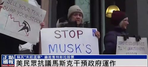 亲历美国反马斯克示威：科技巨头的另一面