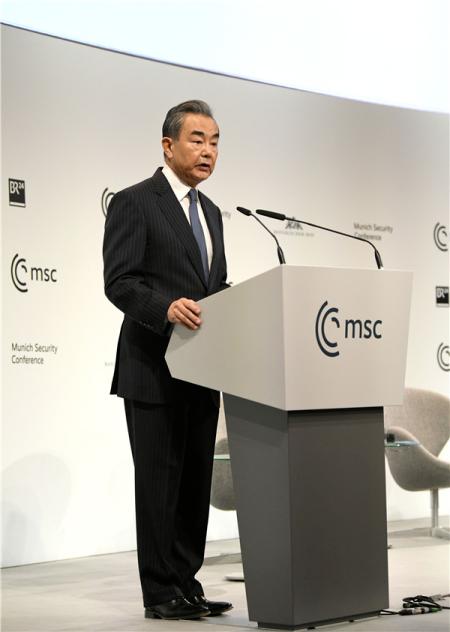 慕安会“中国专场”：王毅外长的外交强音