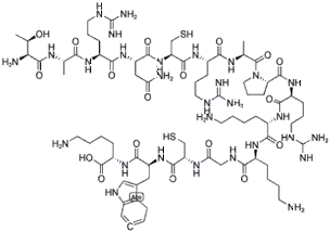 探索神秘化合物：H-Trp-Trp-Gly-Lys-Lys-Tyr-Arg-Ala-Ser-Lys-Leu-Gly-Leu-Ala-Arg-OHR,130154-64-2