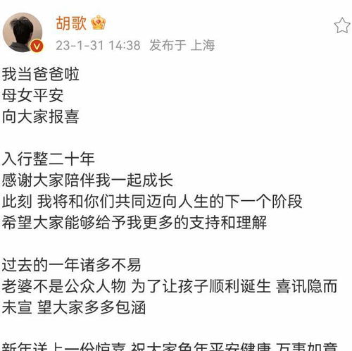 胡歌的父爱时光：陪伴与焦虑交织的心路历程