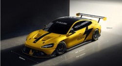 小米SU7 Ultra原型车与YU7汽车亮相小米科技园，雷军秀肌肉