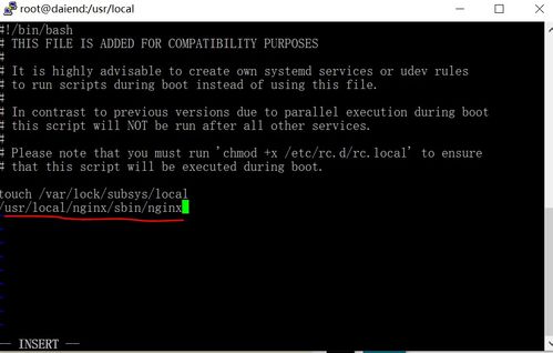 Linux安装Nginx并配置启动命令的个人实战心得