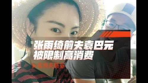 张雨绮前夫袁巴元被限消：从商业辉煌到债务危机