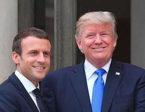 马克龙与特朗普的微妙互动：从电话到会议，一场国际关系的缩影