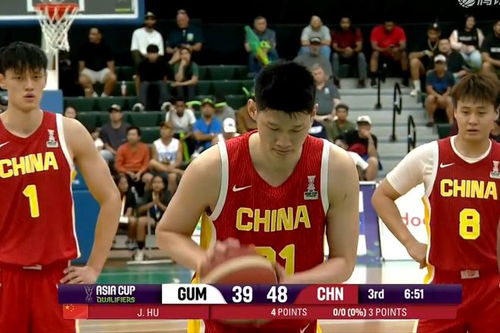 中国男篮险胜关岛：杨瀚森19+9赵睿15中6，内线对决成关键