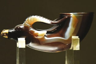 唐代·镶金兽首玛瑙杯：穿越千年的美与匠心