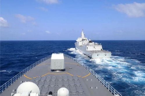 万吨大驱太平洋演练震撼现场：编队协同作战能力的巅峰展示