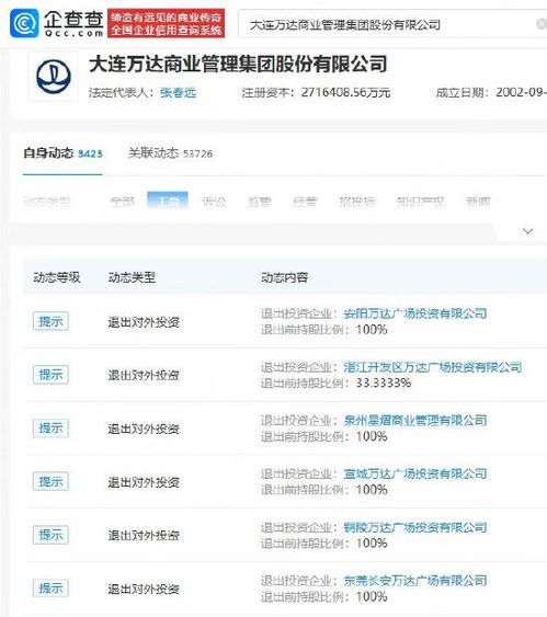 万达集团再添被执行人信息，背后的故事令人深思