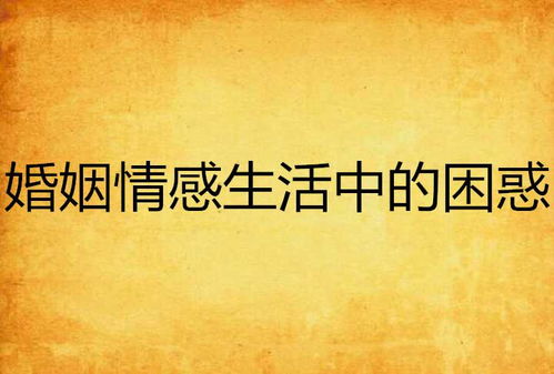 情感生活：一场五味杂陈的奇妙之旅