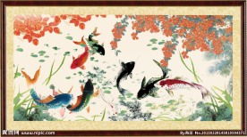 藏画如藏福：九鱼图“连年有余”的民俗意蕴与鉴藏要点