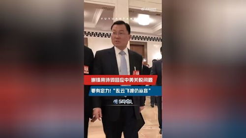 驻美大使诗词回应中美关税问题：和平共存是责任与必然