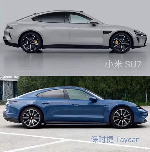 保时捷与小米SU7 Ultra同框：豪车界的巅峰对决