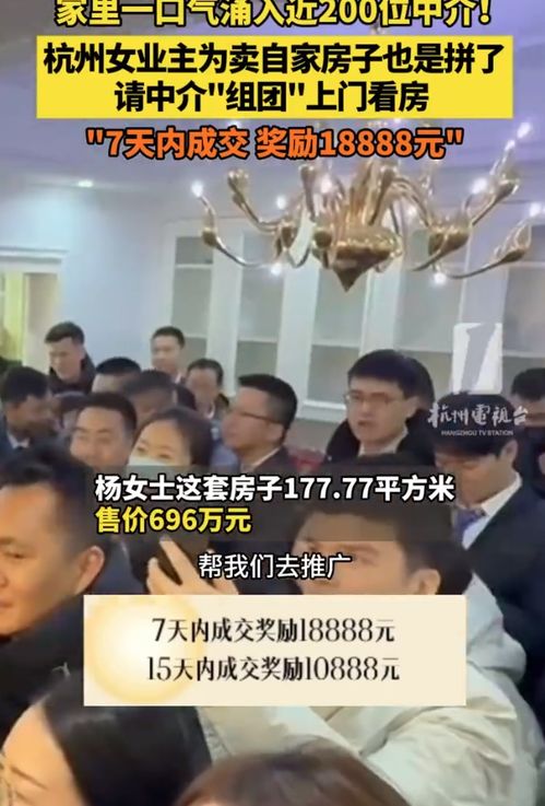 杭州女子房子被200中介涌入，背后的故事令人震惊