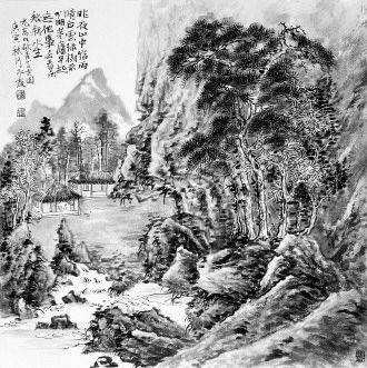 山居图：一位当代文人的山水情怀