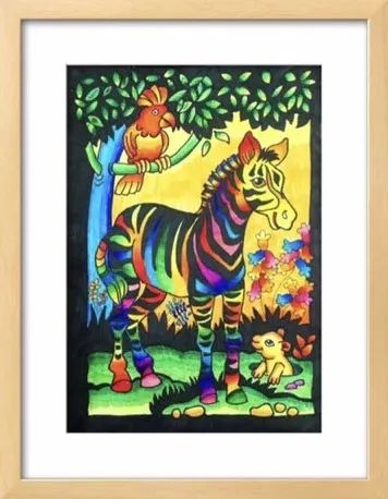 彩铅画的治愈之旅：走进梅根·塞特的艺术世界