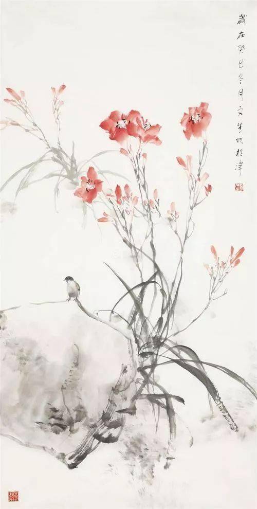 走进于泽海的国画世界：《一尘不染》的艺术之旅