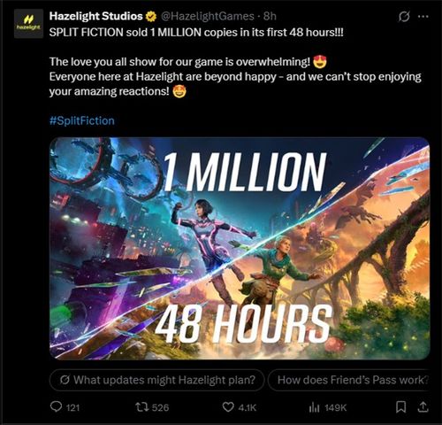 《双影奇境》48小时销量破百万，玩家好评如潮的秘密是什么？