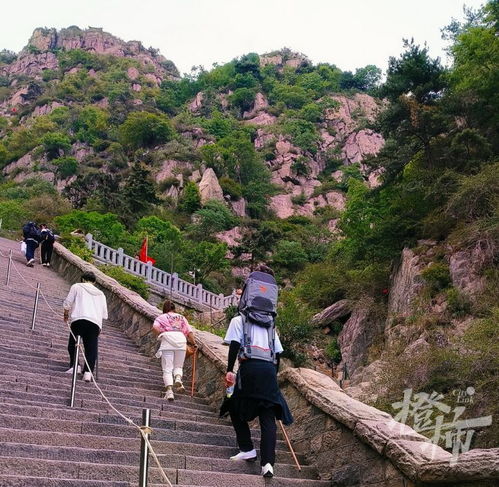 陪爬泰山的小伙：用身体挣来的每一分钱都值得