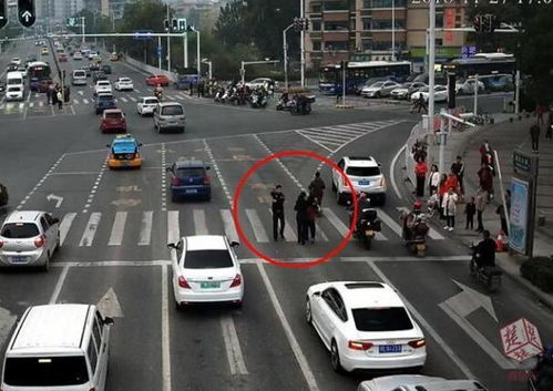 车流中这3个护送孩子的身影，温暖了整个城市