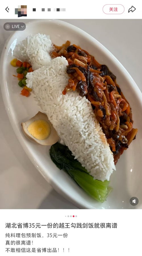 湖北省博“整活”上新：越王勾践剑饭引发热议，网友直呼值不值？