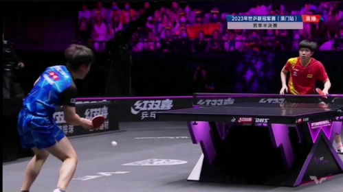 王楚钦神级一球横扫张本智和，赛场瞬间沸腾！
