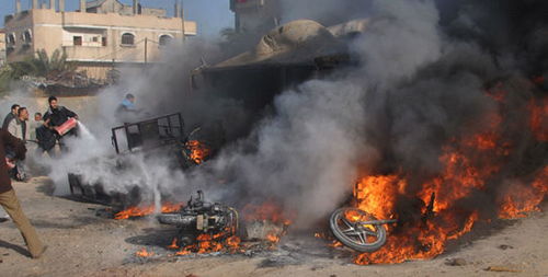 以军空袭加沙：一场悲剧的目击者视角