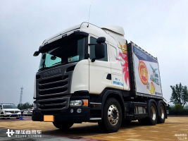 男子豪掷百万购斯堪尼亚卡车代步，背后故事竟是这样的！