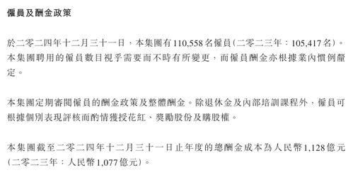 腾讯2024年员工与薪酬数据大揭秘：11.05万人背后的故事