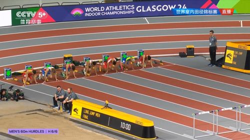 刘俊茜7秒55摘铜，中国男子60米栏的新希望！