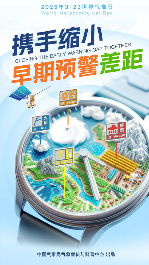 2025年世界气象日：携手缩小早期预警差距