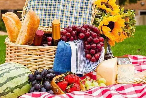 和朋友野餐，买不同颜色零食的奇妙体验