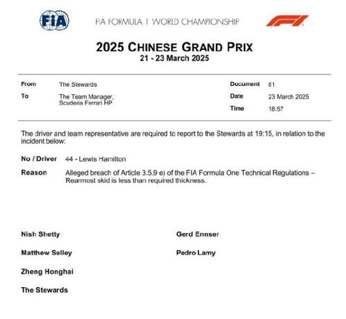 法拉利双车违规取消成绩：一场极速竞技中的争议与反思