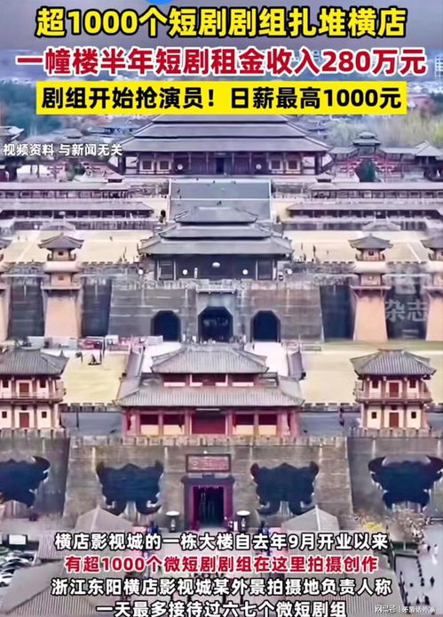 横店变竖店：短剧浪潮中的机遇与挑战