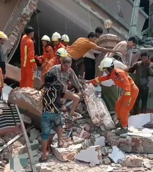 缅甸废墟中获救的孕妇：生命的奇迹与救援的力量