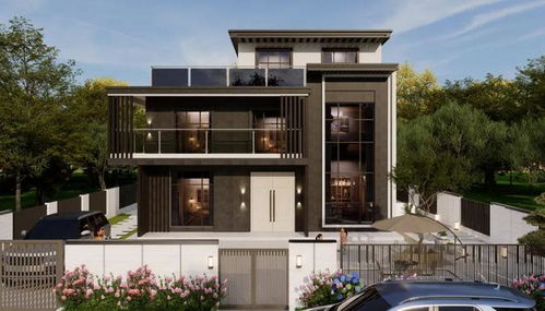 二层设计感超足现代风别墅：年轻人的理想住宅